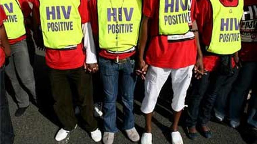 Dos millones y medio de personas contrajeron el sida en 2007
