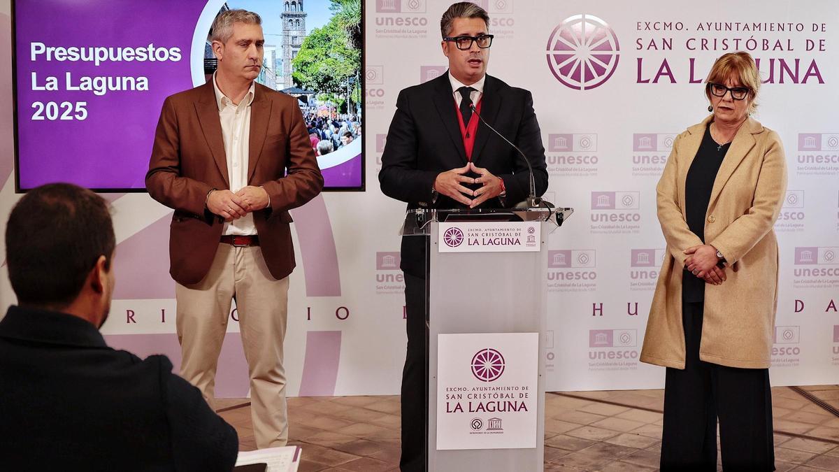 Presentación del presupuesto del Ayuntamiento de La Laguna