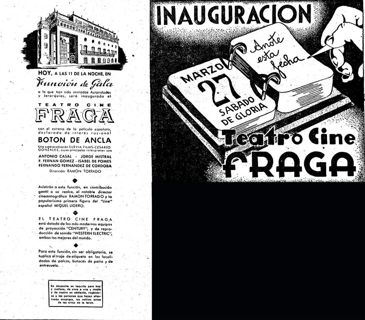 La brillante singladura del Fraga La brillante singladura del Fraga
