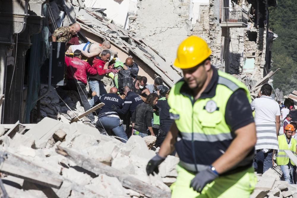 Terremoto en el centro de Italia