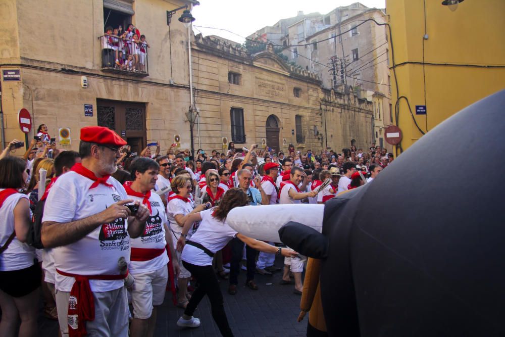 Alcoy se convierte en Pamplona por un día