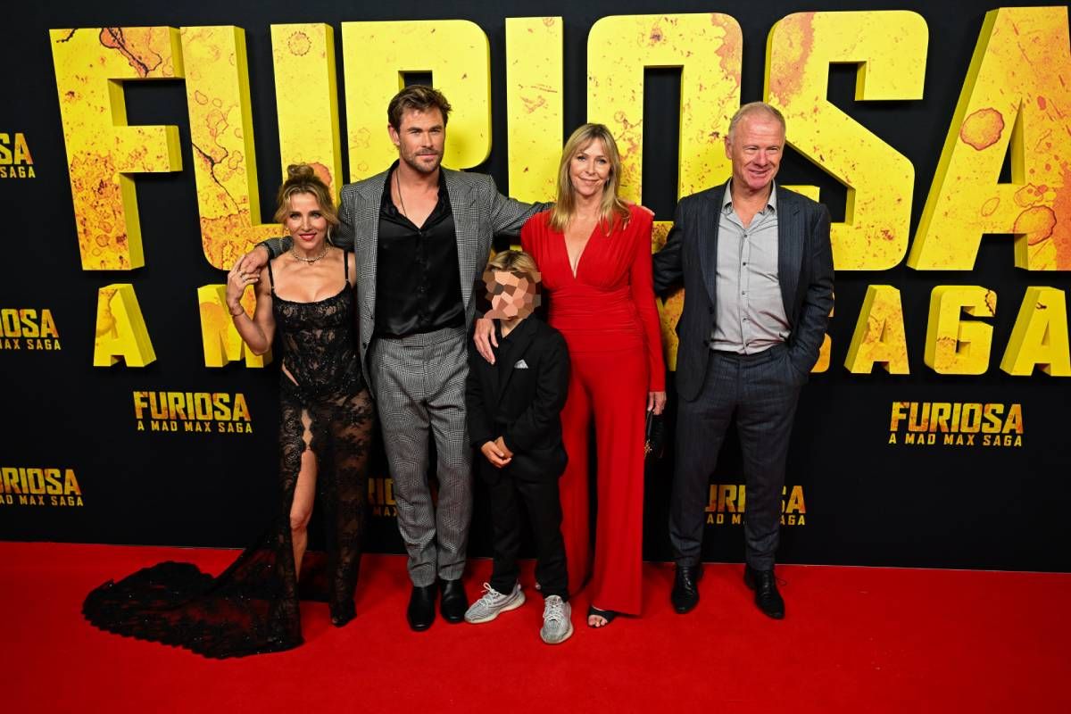 Chris Hemsworth, rodeado de su familia en el estreno de ‘Furiosa: A Mad Max’