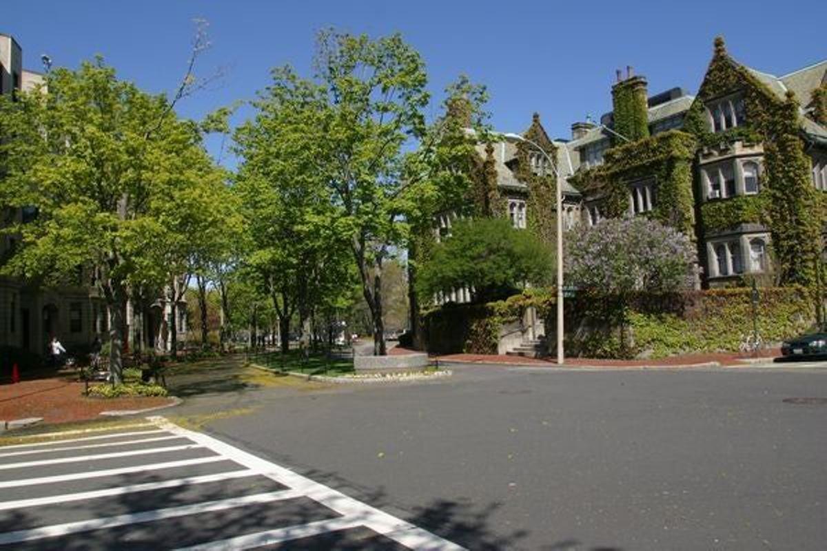 Casas de la zona universitaria de Boston