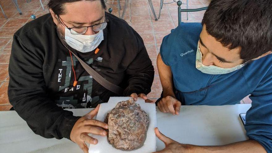 Descubren en Loarre uno de los mayores yacimientos de huevos de dinosaurio