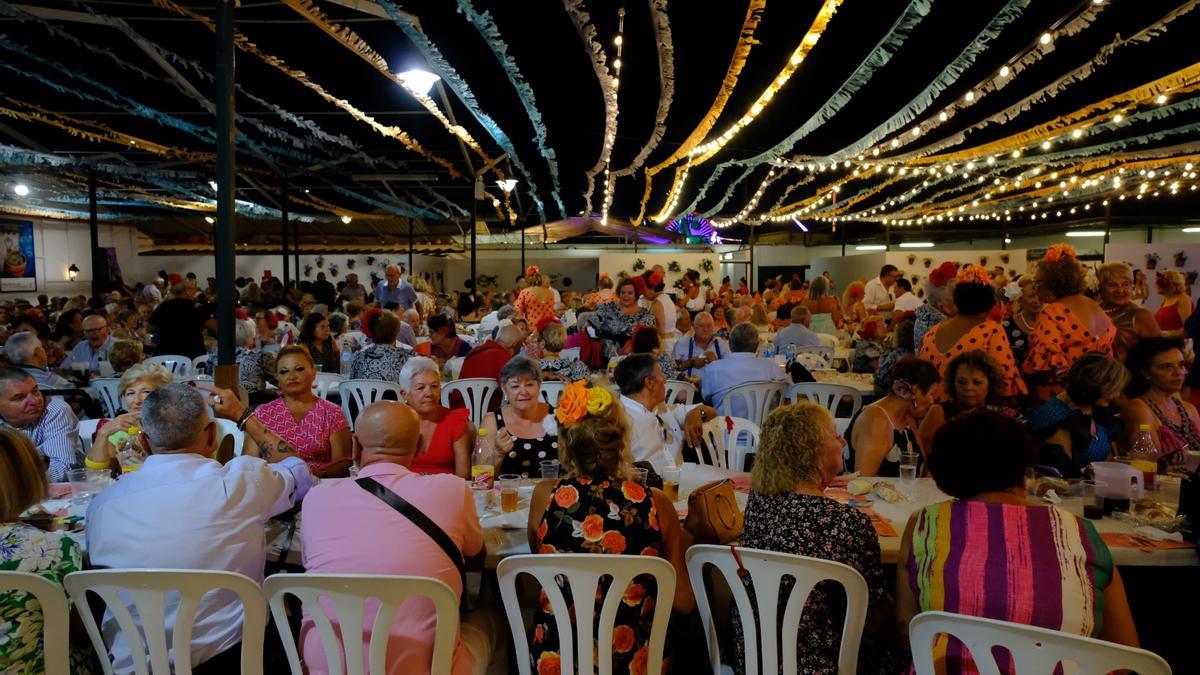 Una noche de Feria en el Cortijo de Torres.