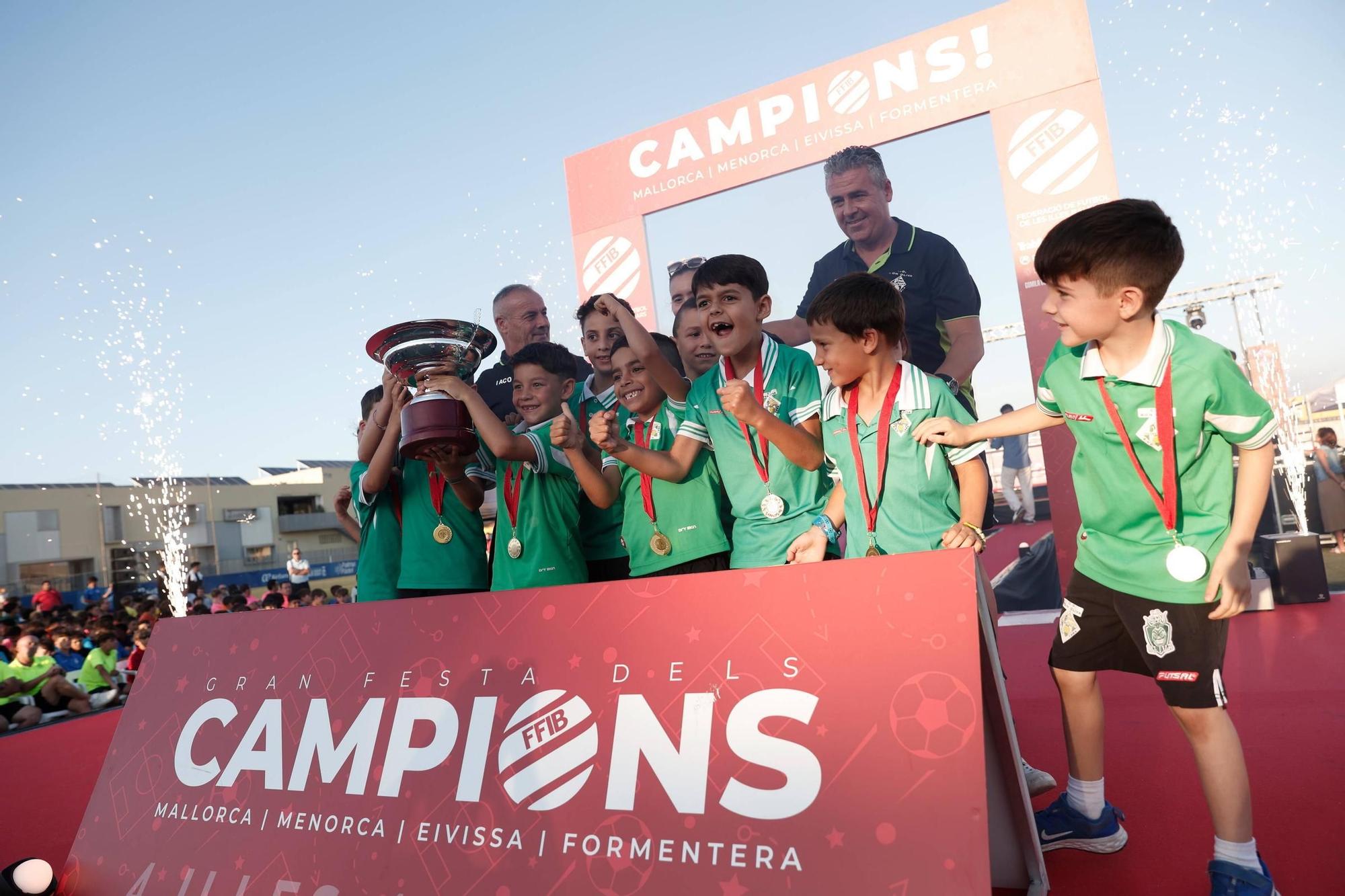 Gran Festa dels Campions del futbol base de Mallorca