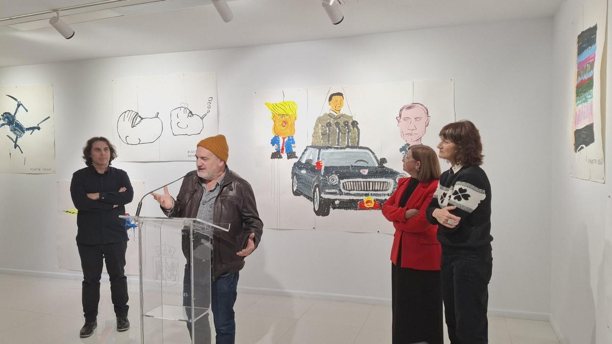 Presentación de la exposición de Fernando Renes.