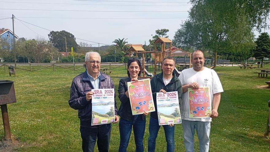Corvera abre el calendario asturiano de fiestas de prao el 1 de mayo con la tradición jira al pantano de Trasona