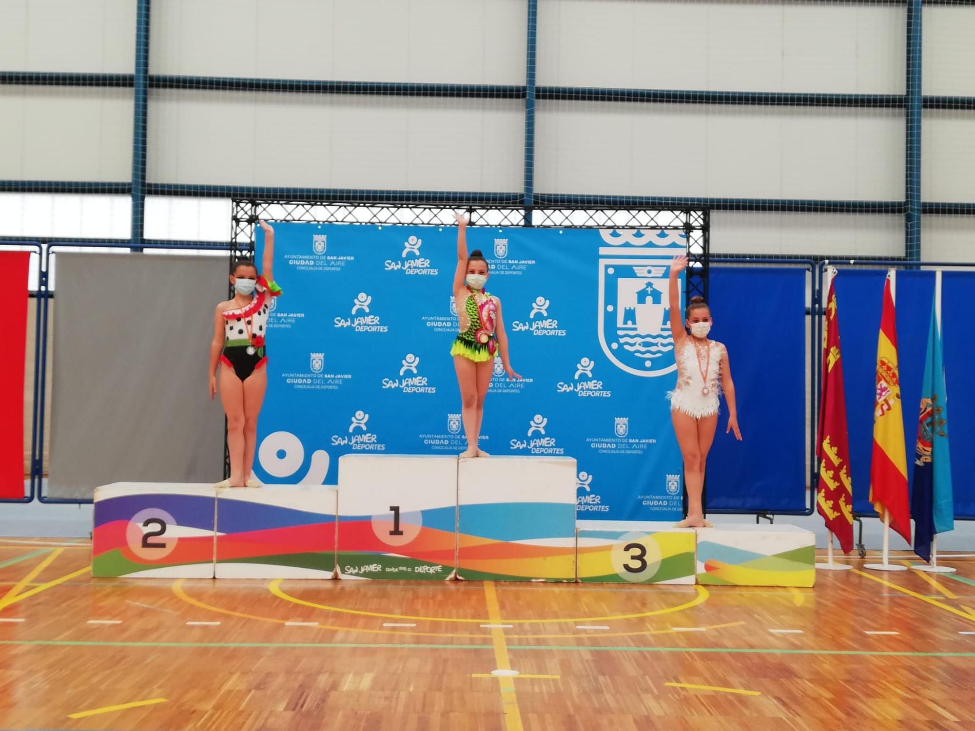 Regional de gimnasia rítmica en San Javier