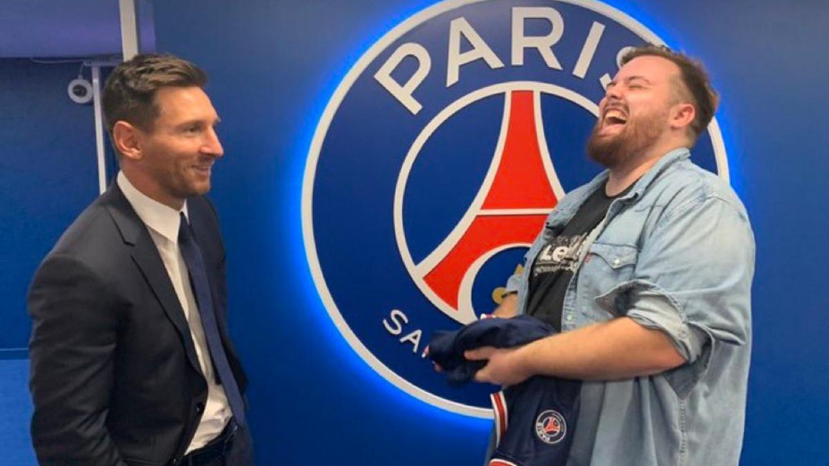 El nou cop d’efecte d’Ibai Llanos: aconsegueix la primera entrevista amb Messi després del seu fitxatge pel PSG