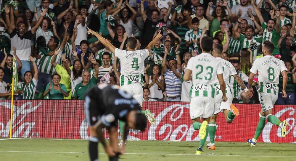 Las mejores imágenes del duelo entre el Celta y Betis en el Benito Villamarín.