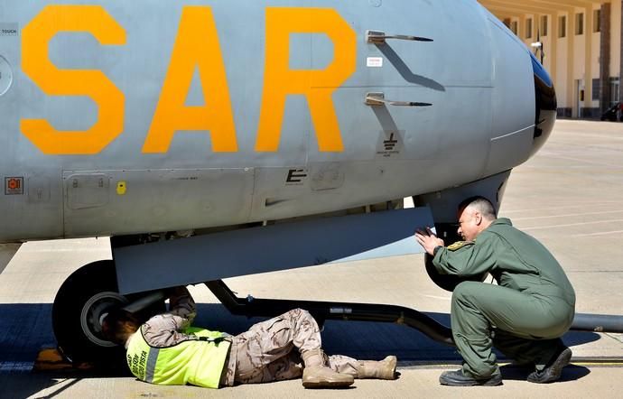 06/03/2019 BASE AEREA DE GANDO, TELDE. Acto de despedida del personal de 11º Contingente del Destacamento Grappa. (SAR). SANTI BLANCO