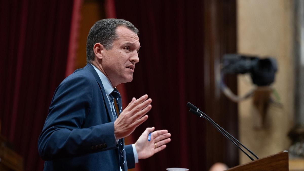 El conseller de Agricultura, Ganadería, Pesca y Alimentación de la Generalitat, Òscar Ordeig