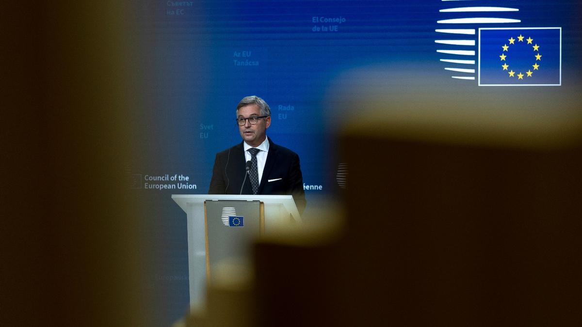 El comisario de Asuntos Interiores y Migración, Magnus Brunner.