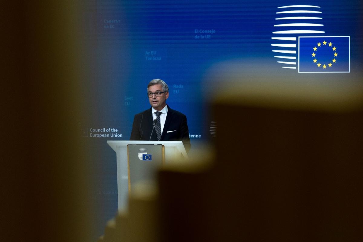 El comisario de Asuntos Interiores y Migración, Magnus Brunner.