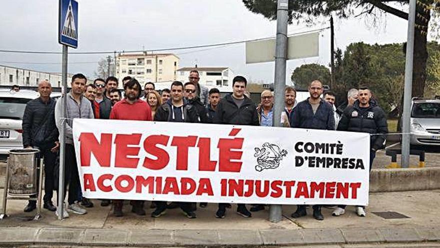 Nestlé Protesta per un acomiadament