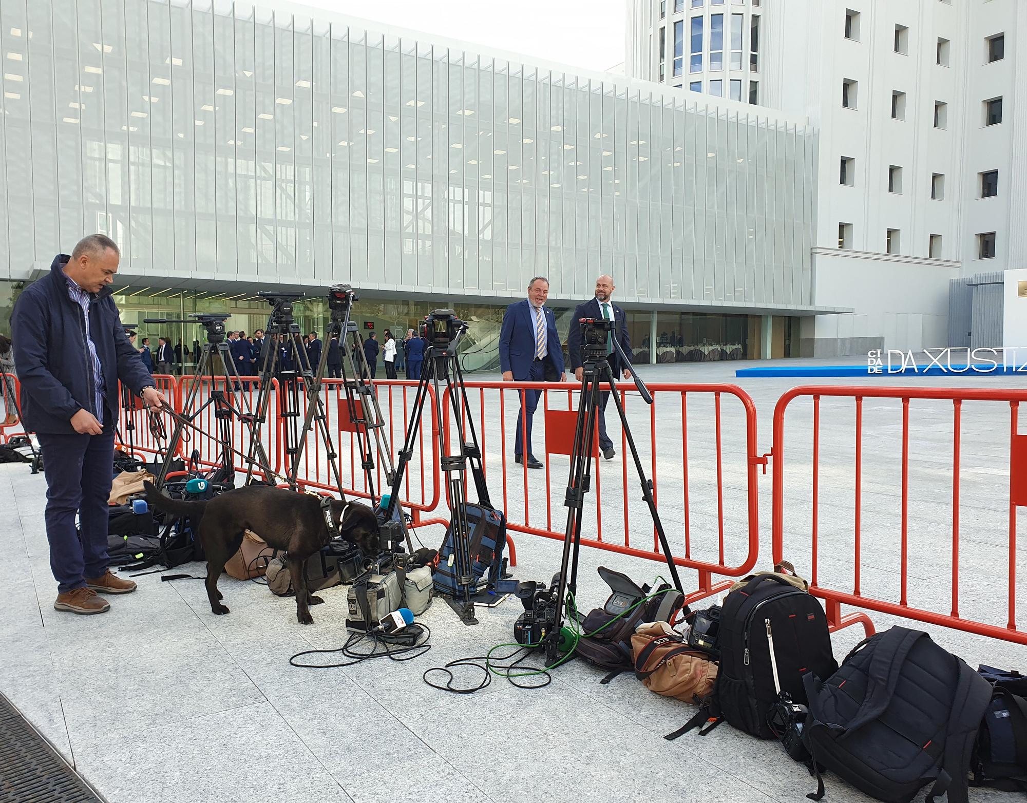 Felipe VI inaugura la Ciudad de la Justicia