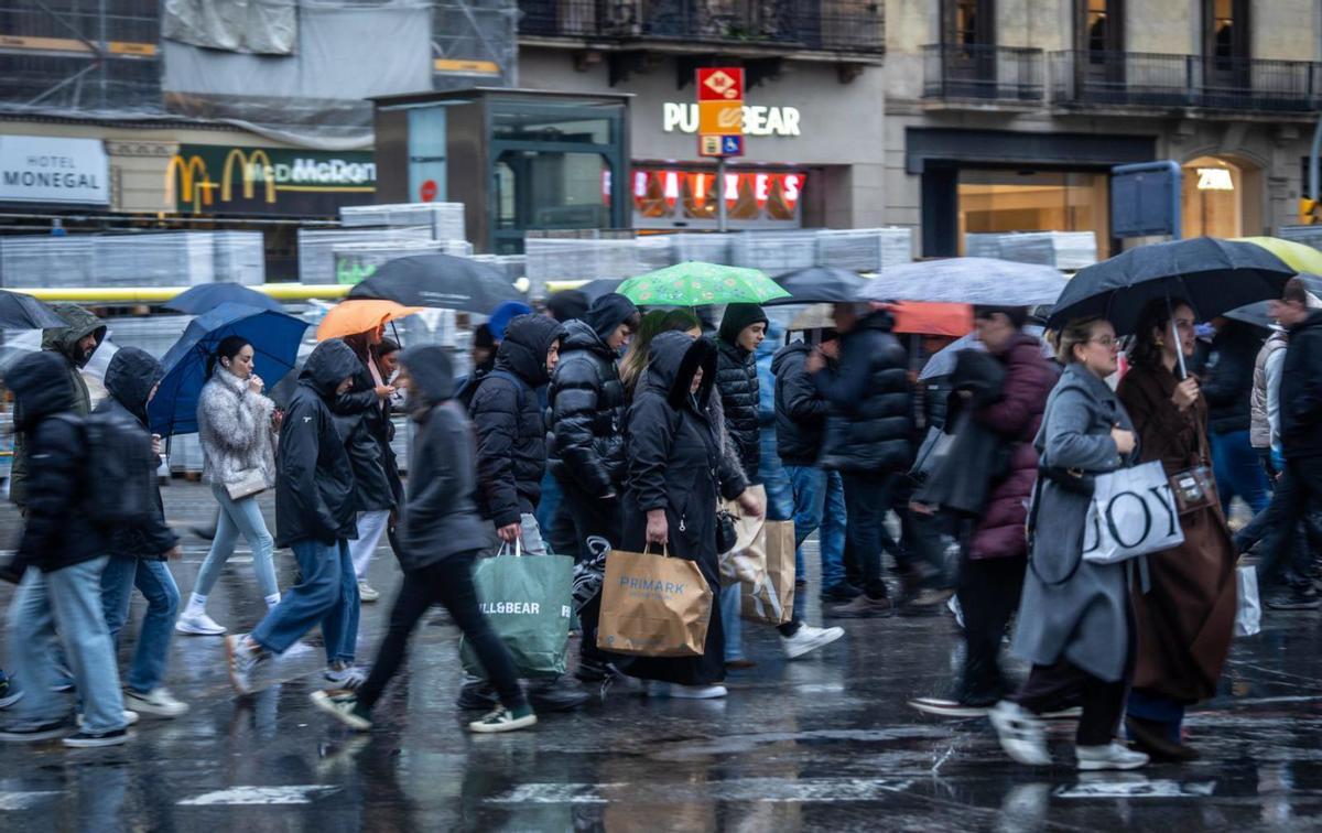 La borrasca deixa neu al Pirineu i pluja a Tarragona