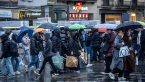 La borrasca deixa neu al Pirineu i pluja a Tarragona