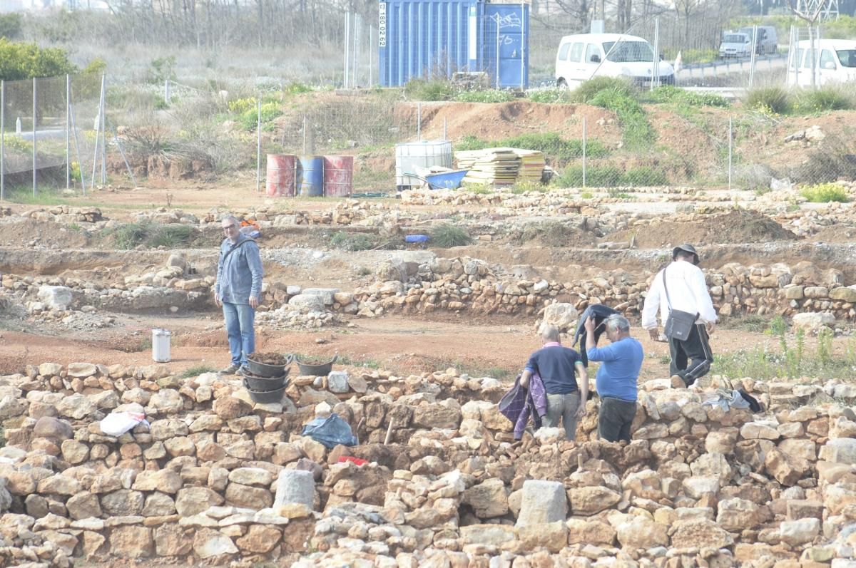 Obras en la villa romana de Castellón