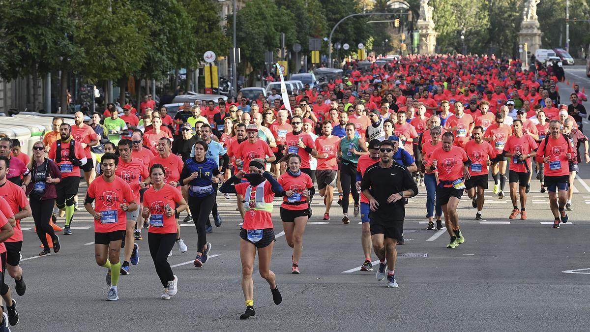 99 edición de la carrera Jean Bouin. Búscate en las fotos.