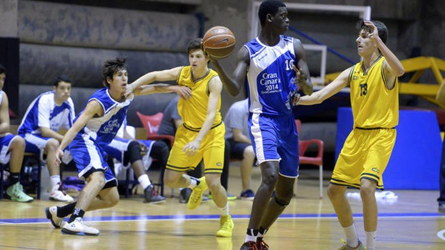 Imagen de un encuentro cadete entre el Torbellino y el CB Gran Canaria.