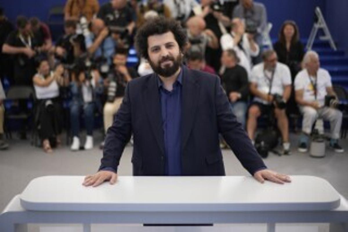 El director de cine iraní Saeed Roustayee, en Cannes.