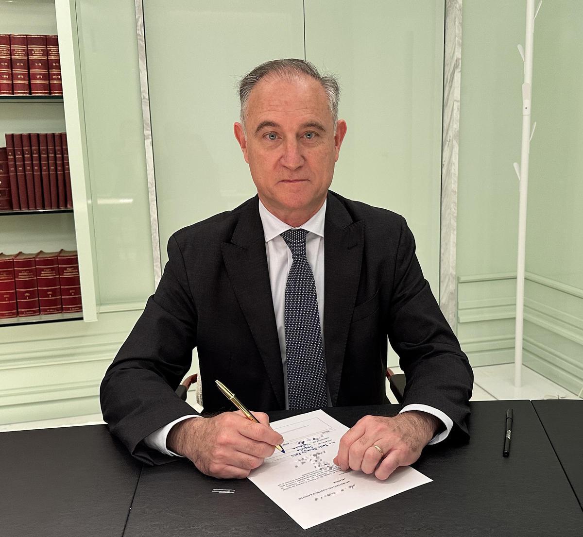 El nuevo notario de Sagunt, Jesús Beneyto Feliu.
