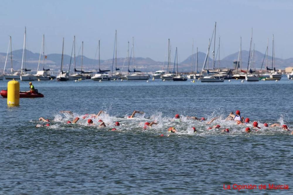 Final de triatlón de Deporte en Edad Escolar