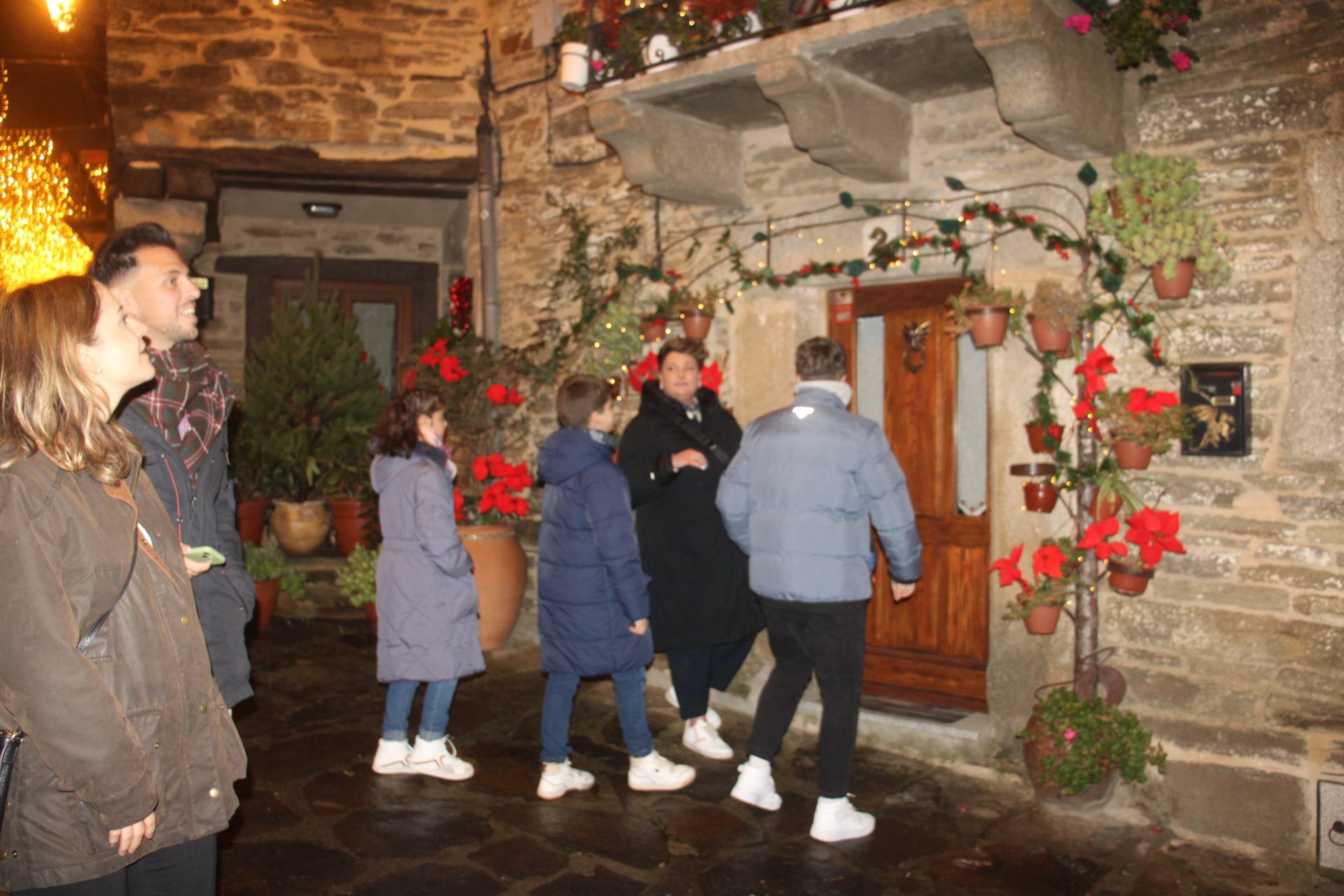 GALERÍA | Encendido del alumbrado navideño en Puebla de Sanabria