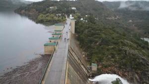 El embalse de Darnius-Boadella.