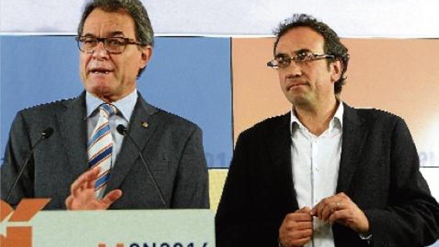 Artur Mas i Josep Rull