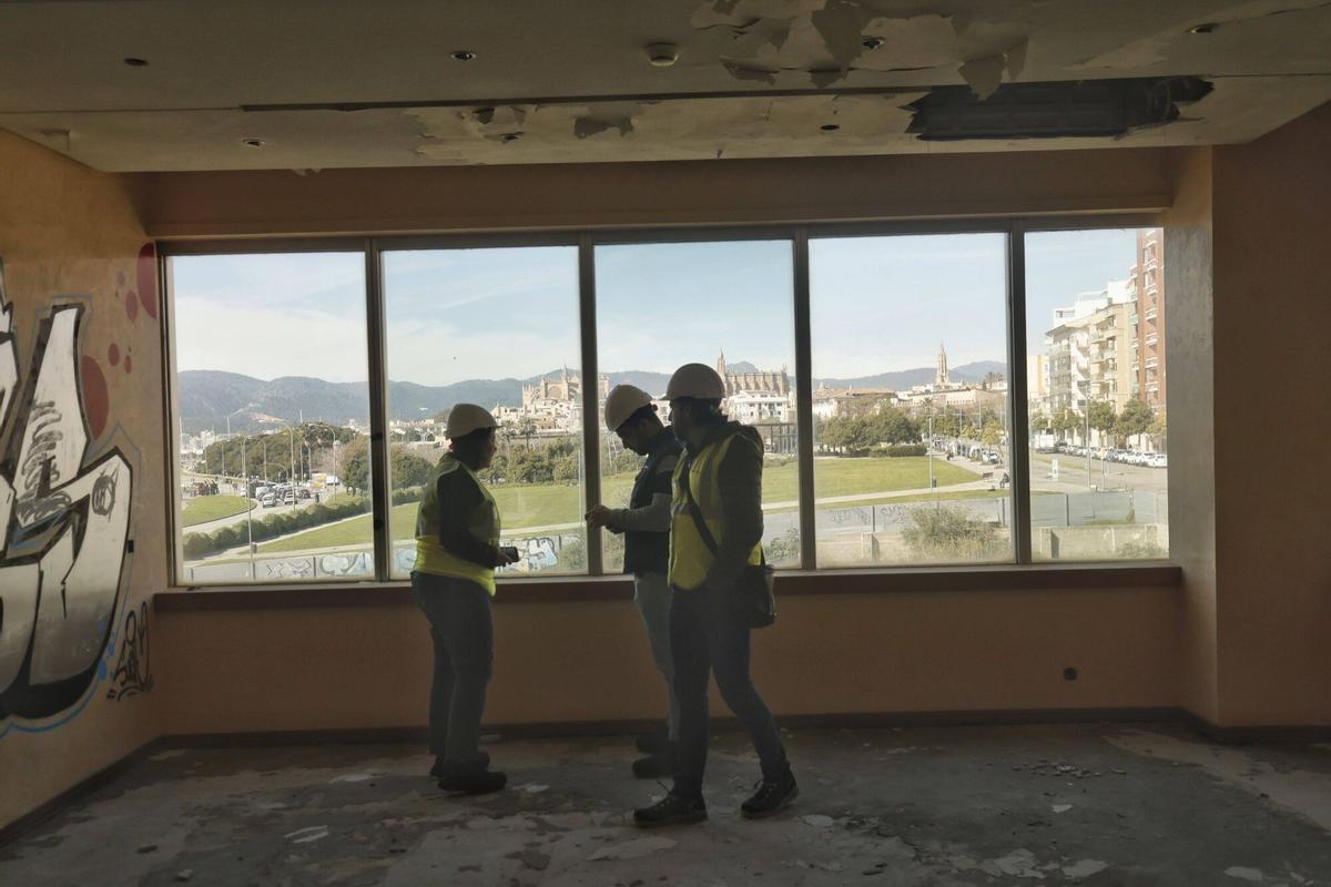 El edificio de Gesa por dentro