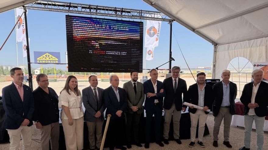 Codimar pone la primera piedra de su nueva sede en Puente Ge