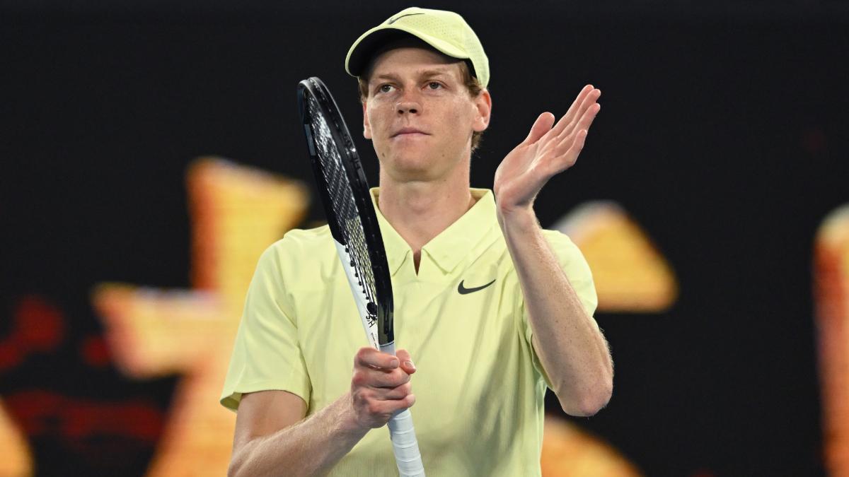 Jannik Sinner ha recibido una sanción de risa