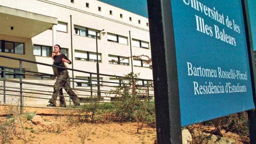 Imagen de la residencia del campus de la Universitat.