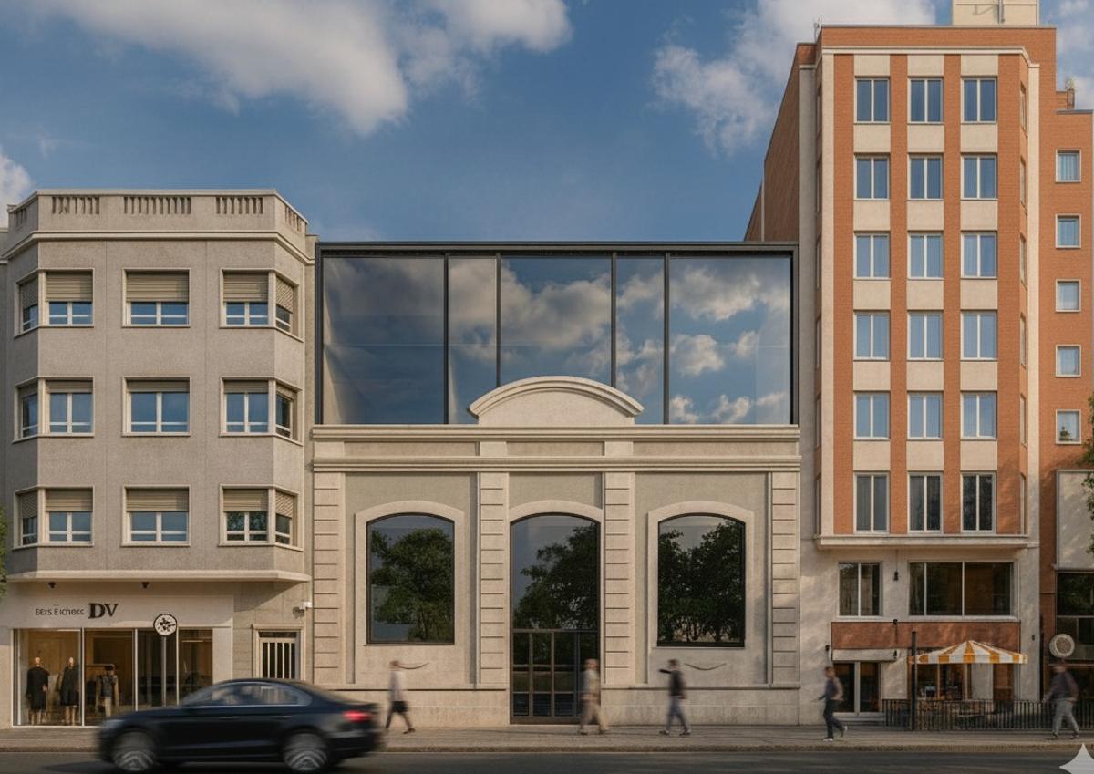 La imagen que presentará el exterior de Nuevos Riegos El Progreso cuando acabe la ejecución.