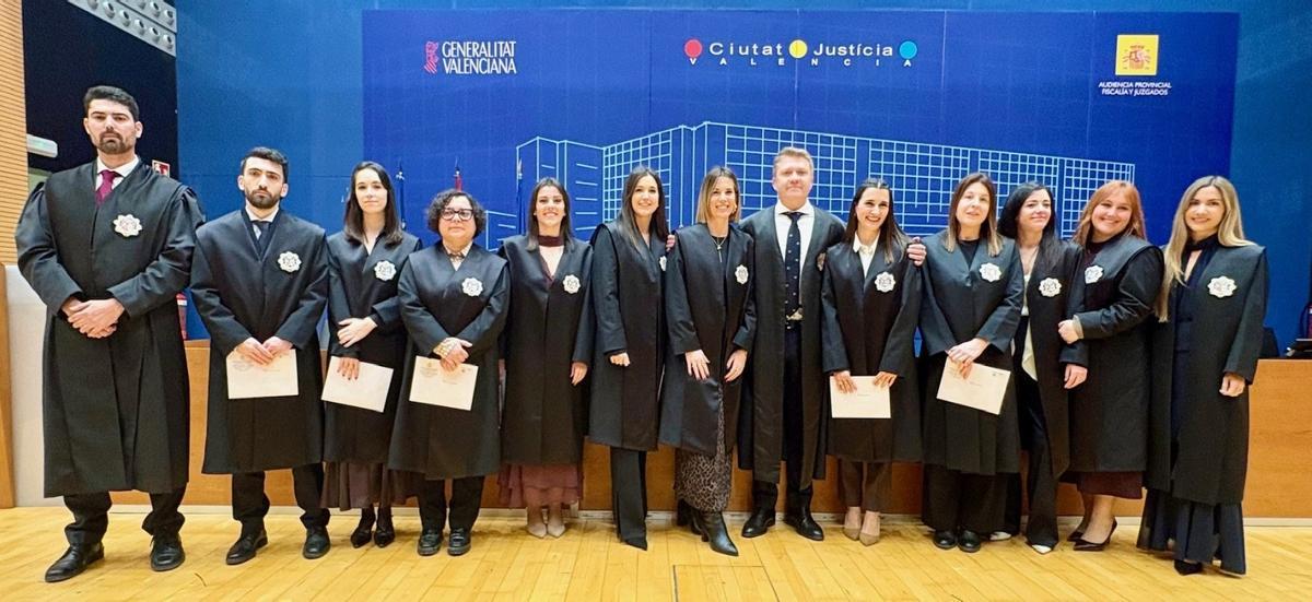 Los 12 nuevos jueces del TSJCV