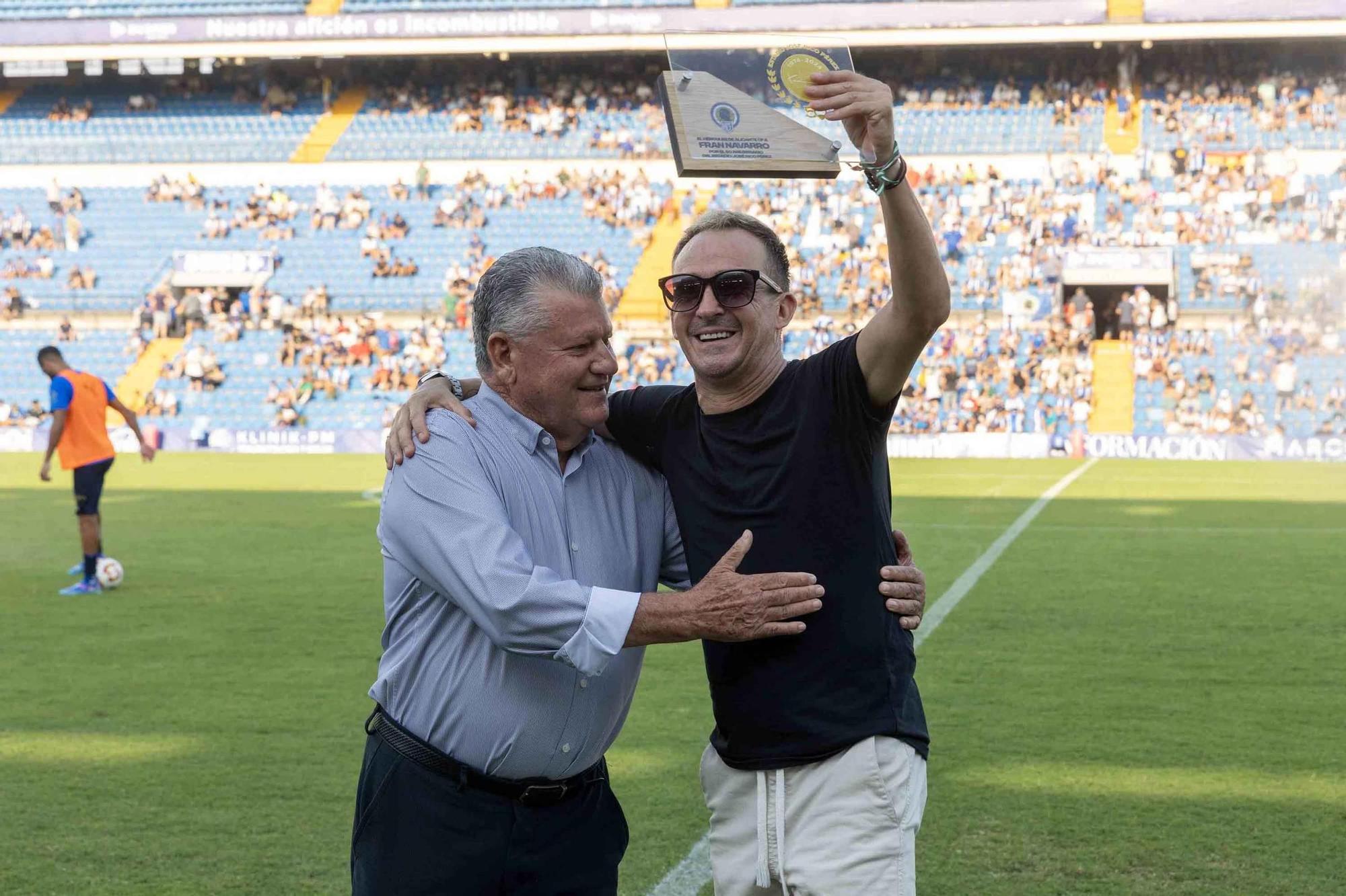 El Hércules celebra el 50 aniversario del Rico Pérez ganando el Trofeo Ciudad de Alicante ante el Alavés