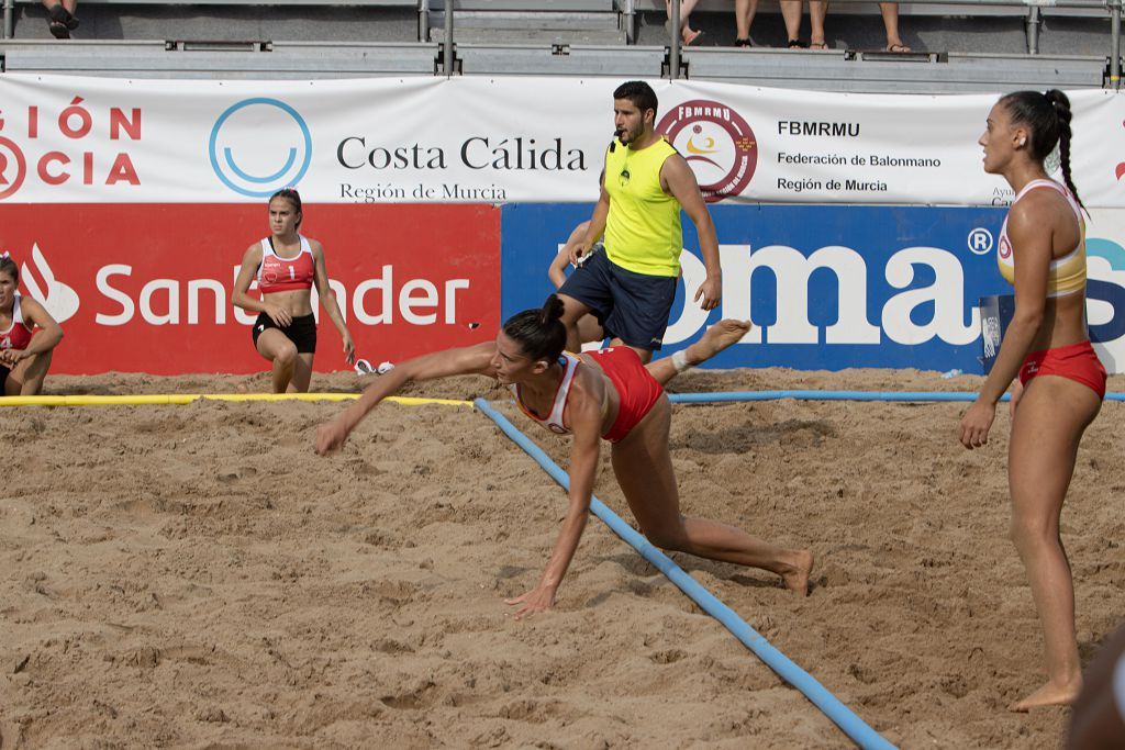 Campeonato de balonmano playa en La Manga