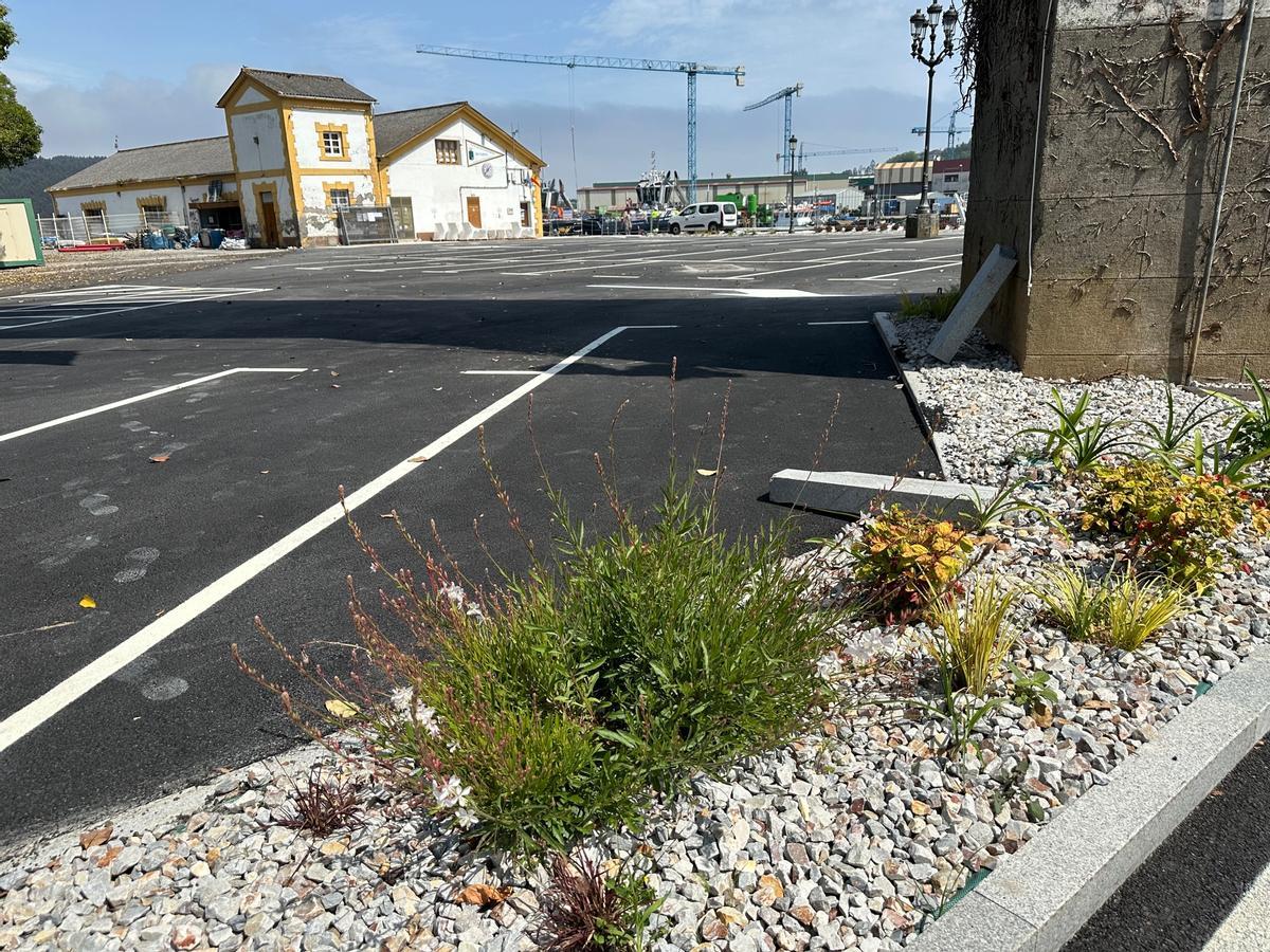 En imágenes: las obras de la Dársena en Navia