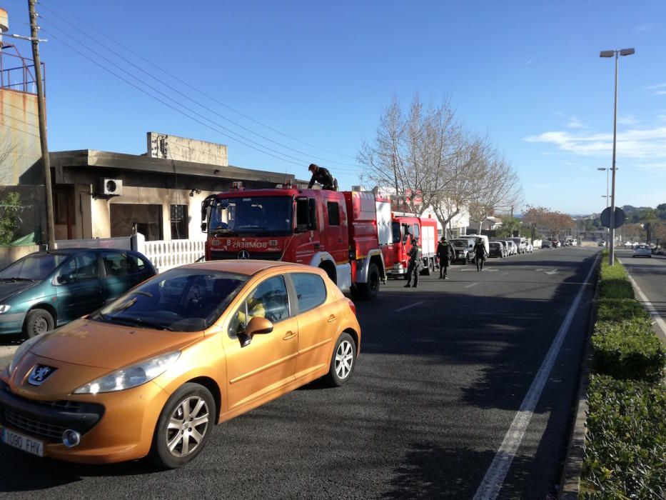 Alarma por un incendio en Capdepera