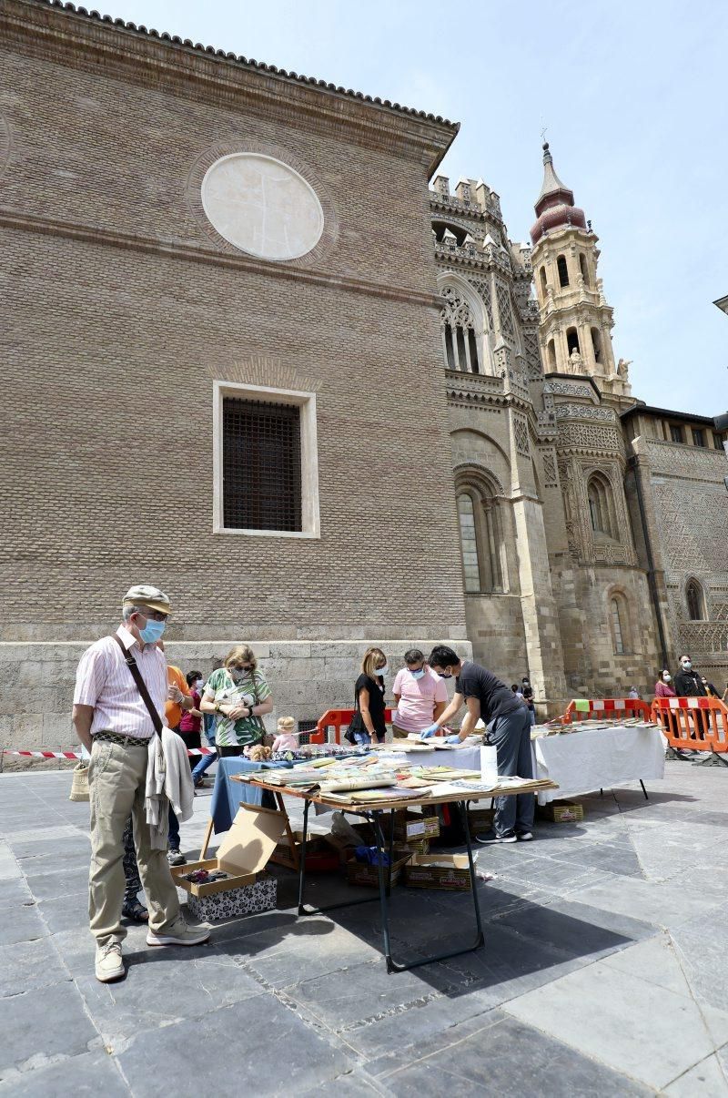 Reapertura de los rastrillos de antigüedades de la plaza de San Francisco y plaza de San Bruno