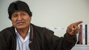 Evo Morales está como refugiado en Argentina.