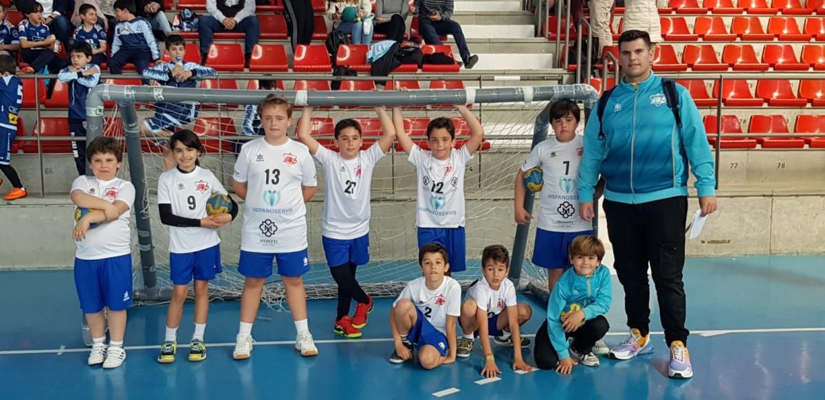 Los campeones del balonmano base