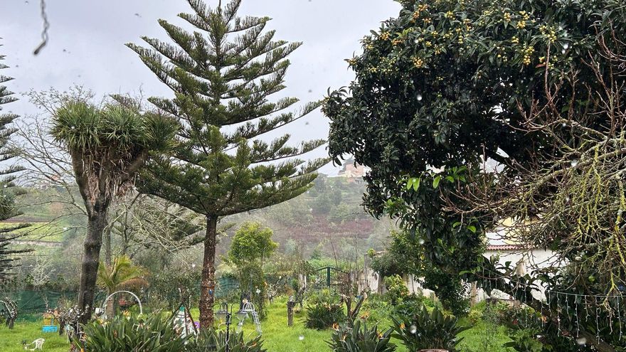 Caen las primeras lluvias fuertes en Gran Canaria