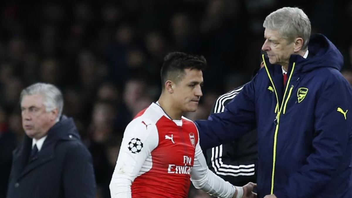 Ancelotti irá con todo a por Alexis Sánchez