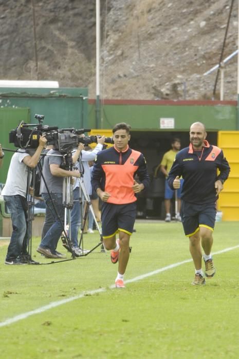 ENTRENAMIENTO DE LA UD LAS PALMAS EN BARRANCO ...