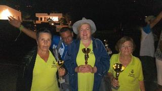 Éxito femenino del Club JASA de Ibiza en la liga balear por equipos de Tir amb Bassetja