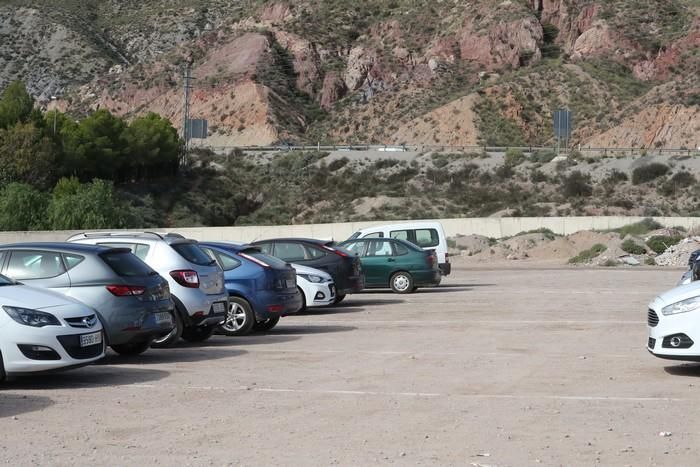 Día de Todos los Santos en el cementerio de Lorca